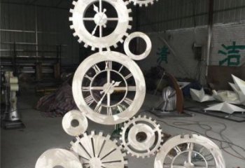 景觀齒輪雕塑