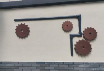 建筑水車雕塑精選，露天雕塑，景觀水車雕塑訂做