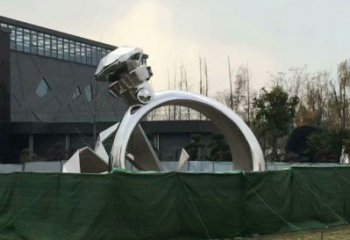 戒指環雕塑供應，固體雕塑，大型戒指環雕塑廠家