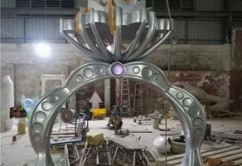 景區(qū)鉆戒雕塑優(yōu)選，圓雕體系，城市鉆戒雕塑選定