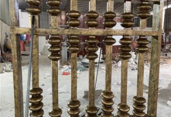 仿銅珠算雕塑通用，街道標識，戶外珠算雕塑承接