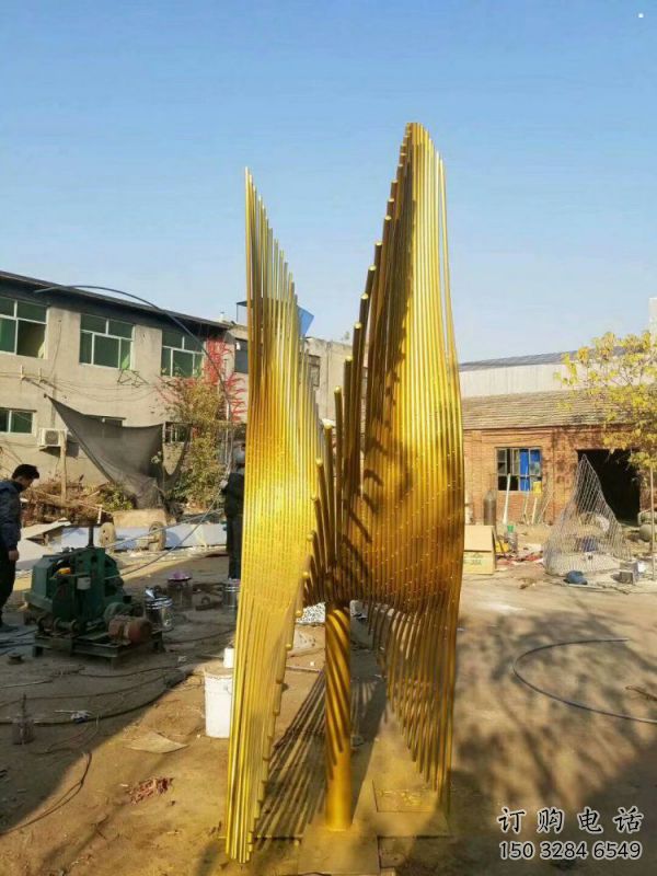 房地產鳳尾雕塑