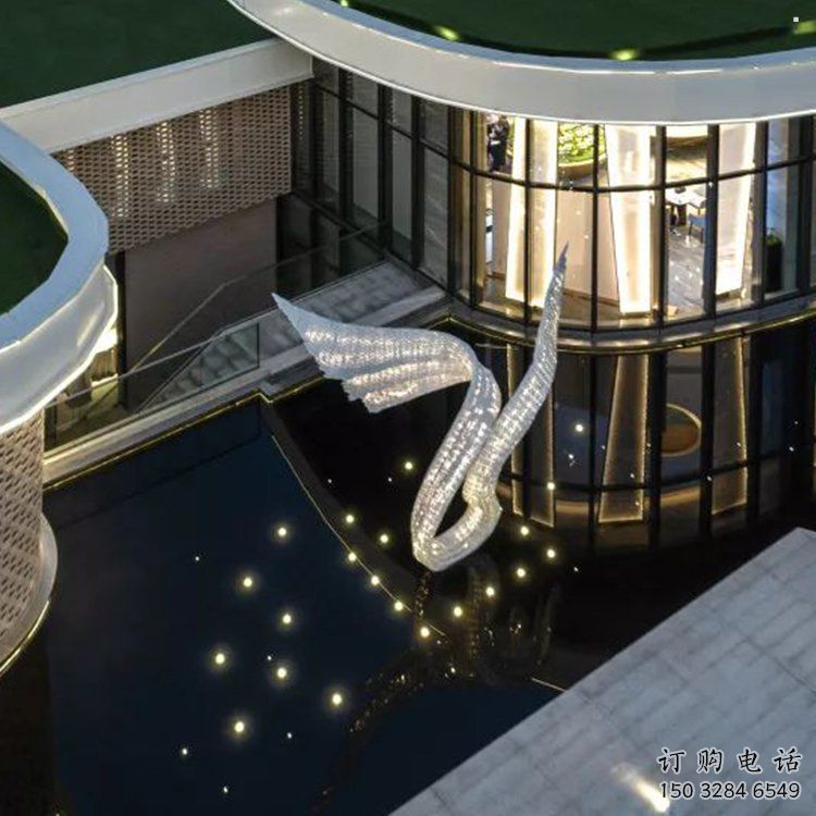 天使之翼雕塑提供，露天雕塑，翅膀雕塑生產承接