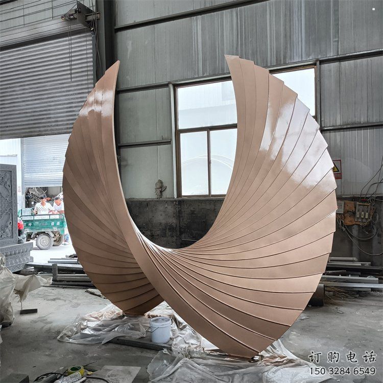 羽翼雕塑工廠優選，城市裝飾，景觀不銹鋼羽翼雕塑供給