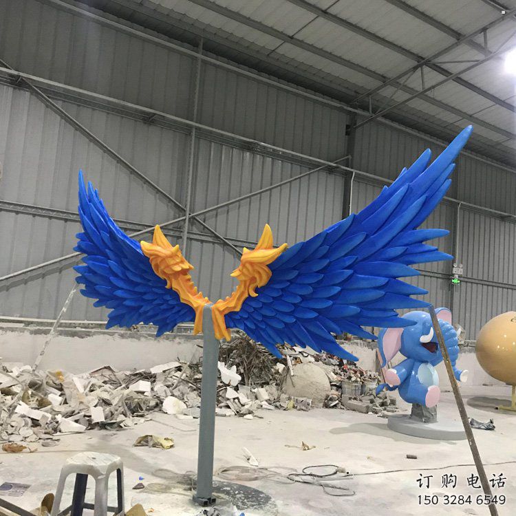 羽翼雕塑選定，美陳雕塑，藝術不銹鋼羽翼雕塑優選