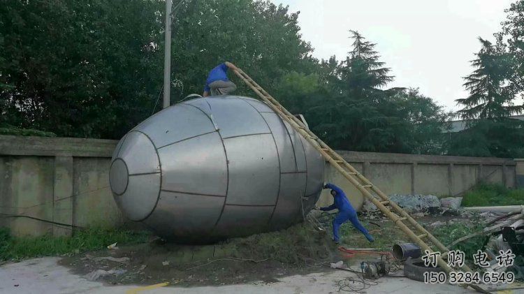 鑼鼓雕塑批發，標識雕塑，展示不銹鋼鑼鼓雕塑優選