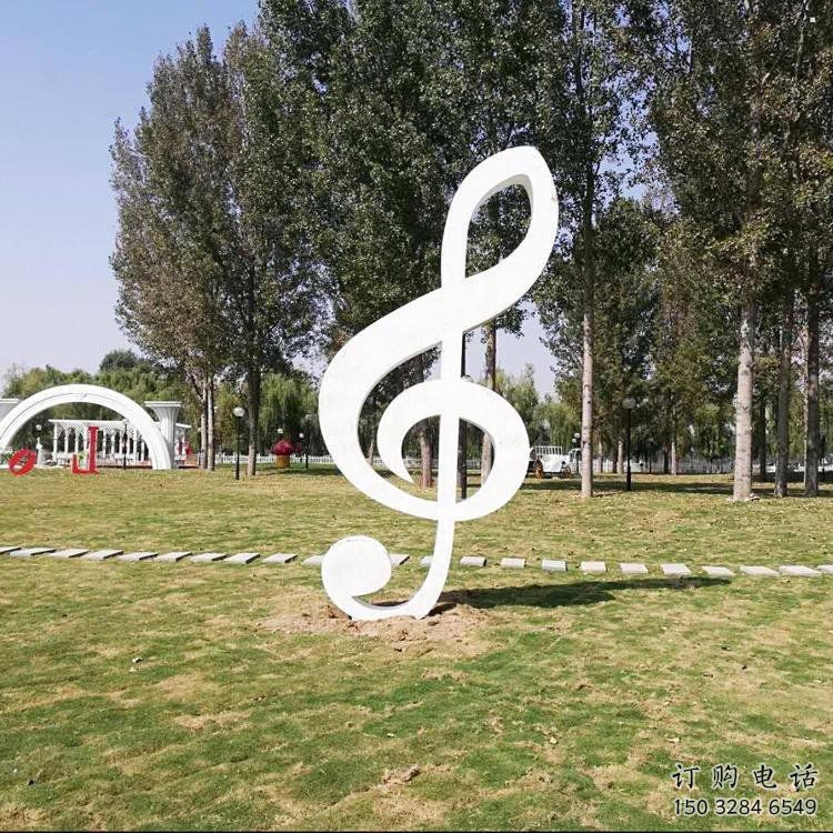 音樂(lè)符號(hào)雕塑精選，歐式風(fēng)格，藝術(shù)音樂(lè)符號(hào)雕塑指用