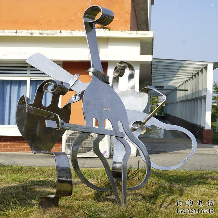 音樂符號雕塑預定，露天雕塑，公園廣場符號雕塑制作