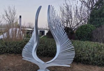 幼兒園鳳尾雕塑，鐵藝文化雕塑，鑄造制作