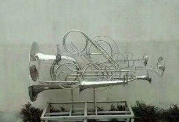 鏤空軍號雕塑