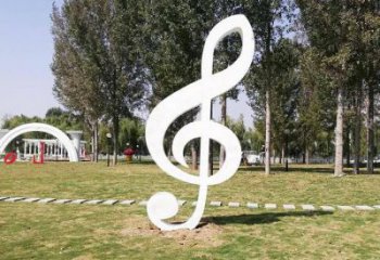 音樂符號雕塑精選，歐式風格，藝術音樂符號雕塑指用