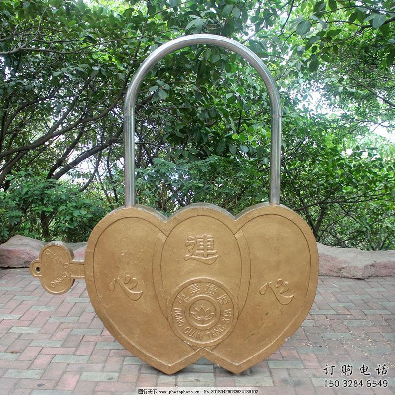 園林鎖子雕塑預(yù)定，城區(qū)小品，玻璃鋼鎖子雕塑制造商