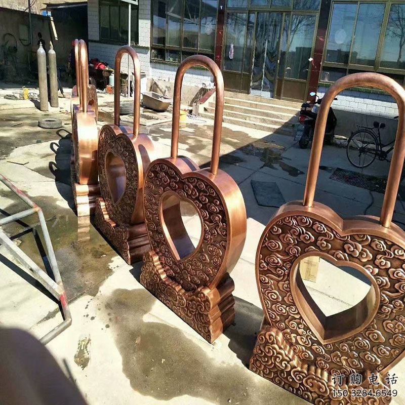 鎖子雕塑供應，城區小品，鎖子雕塑制造商