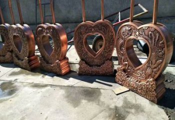 銅鎖子雕塑供求，水景雕塑，民俗銅鎖子雕塑制造商