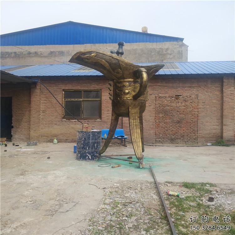 滁州公園酒杯雕塑