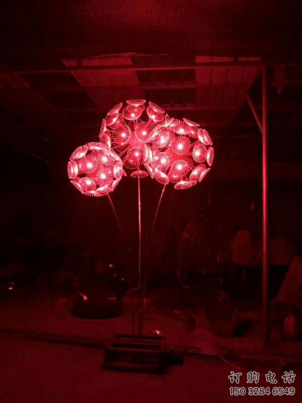 阜陽企業蒲公英雕塑