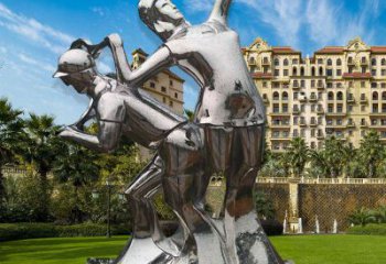 滁州公園工人雕塑