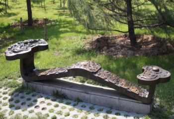 宣城景觀如意雕塑優(yōu)選，陸地擺件，園林如意雕塑供應(yīng)