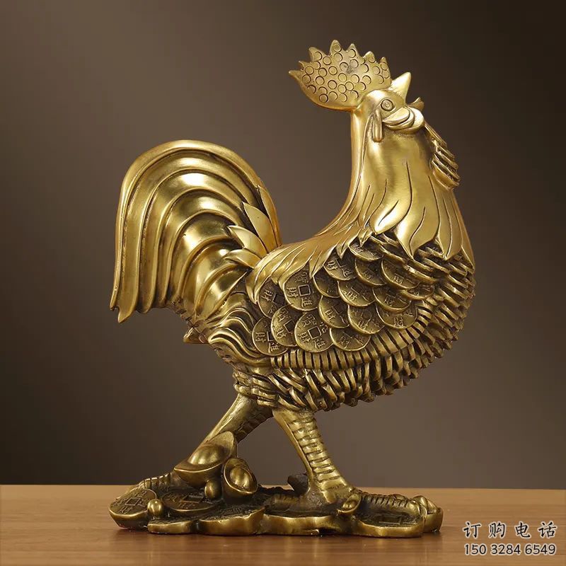 黃山園林小雞雕塑，文化標(biāo)識，電鍍工藝