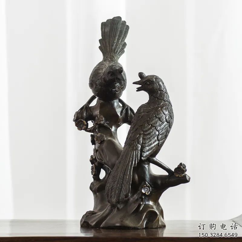 貴陽園林喜鵲雕塑