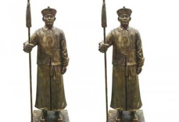 慶陽(yáng)庭院武士雕塑