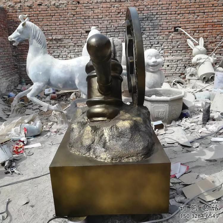 井陘公園錘子雕塑