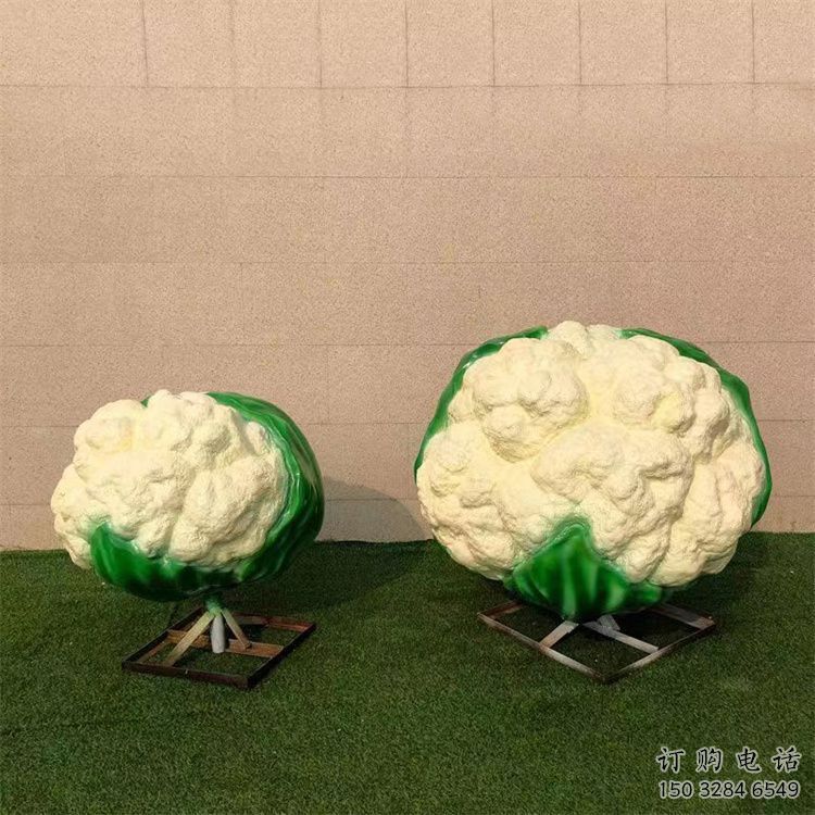 安陽創意西藍花雕塑