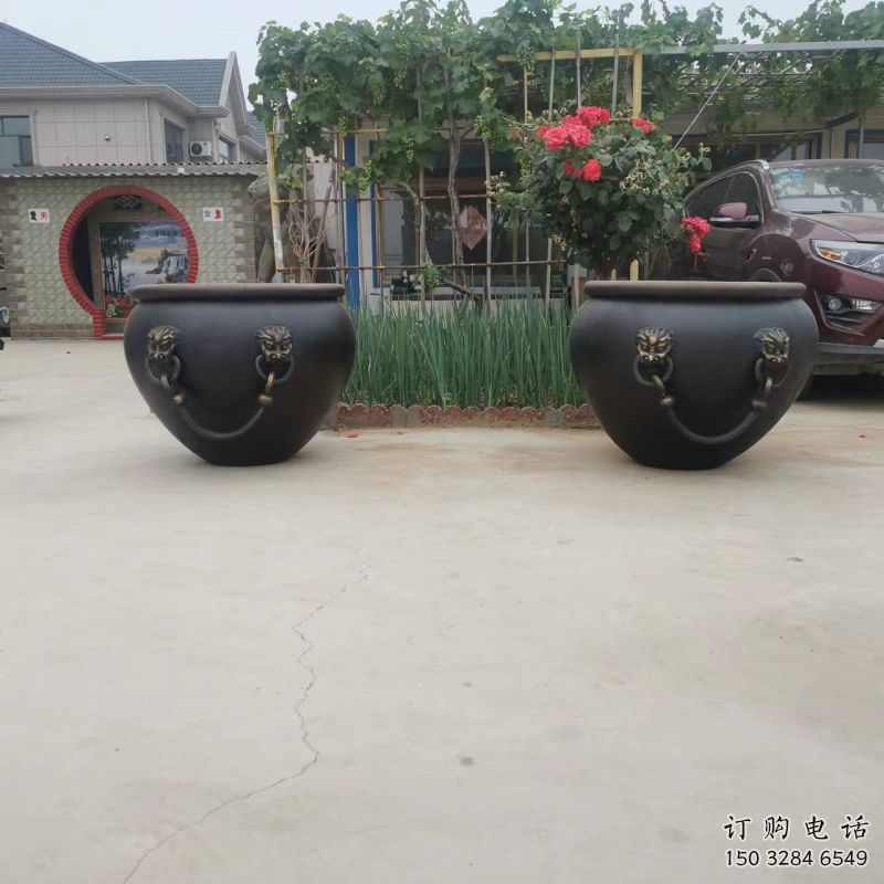 新鄉鑄銅缸雕塑制造商