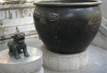 鄭州鑄銅缸雕塑指用