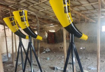 大興安嶺園林喇叭雕塑