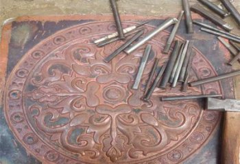 張家界花卉浮雕精品，鍛銅構件，別墅花卉浮雕廠家