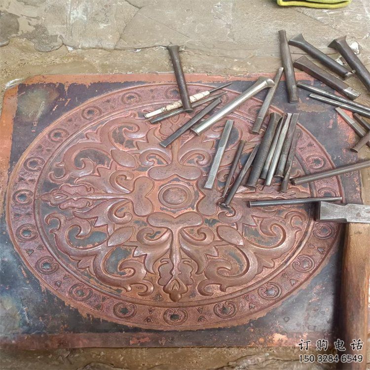 萍鄉(xiāng)花卉浮雕精品，鍛銅構(gòu)件，別墅花卉浮雕廠家