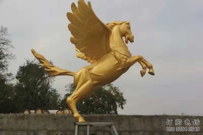 撫順園林金馬雕塑