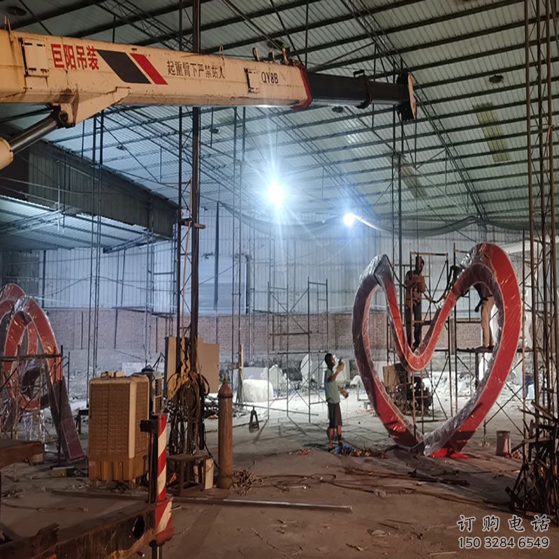 西吉景觀love雕塑選定，美陳雕塑，現代燈光love雕塑優選