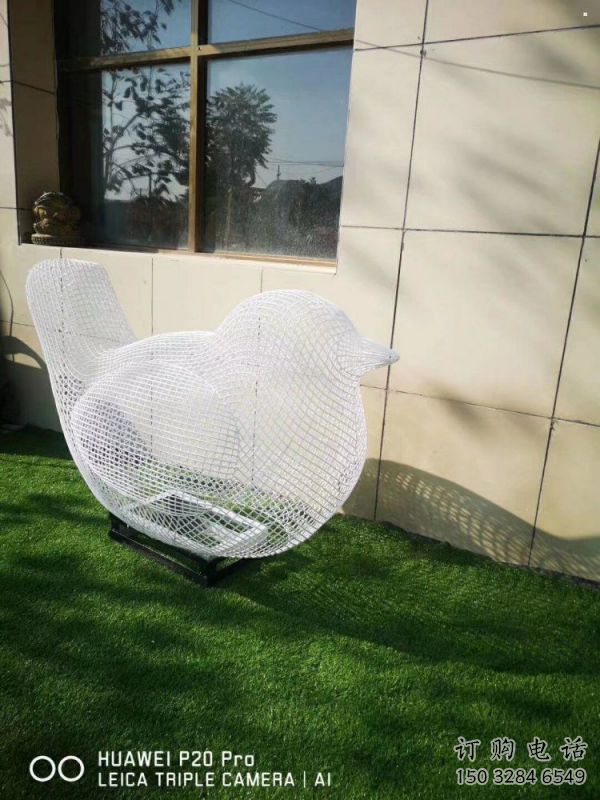 湟中鏤空鳥雕塑供需，透雕系列，鐵藝小鳥雕塑制造商