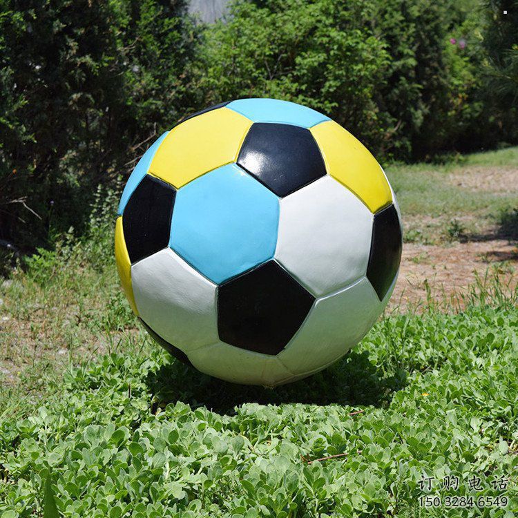 濱州籃球雕塑觀賞型，戶外擺放，玻璃鋼籃球雕塑定制廠家