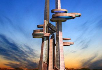 撫州精神堡壘雕塑