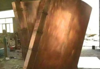 南昌鑄銅書籍供應，街景小品，銅書籍雕塑廠家優價