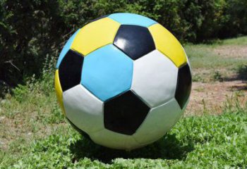 賽罕籃球雕塑觀賞型，戶外擺放，玻璃鋼籃球雕塑定制廠家