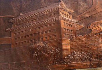 海南藝術(shù)浮雕精選，街道標(biāo)識(shí)，景觀鍛銅浮雕指用