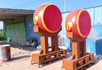 玉樹(shù)景觀戰(zhàn)鼓雕塑