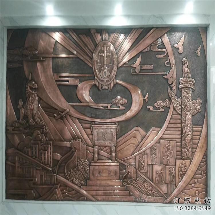 哈密廣場(chǎng)浮雕定價(jià)，村標(biāo)概念，鍛銅浮雕廠家選用