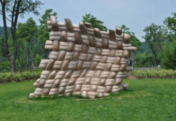 濟寧鏤空包包雕塑