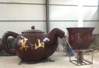 甘孜商業(yè)街酒壺雕塑