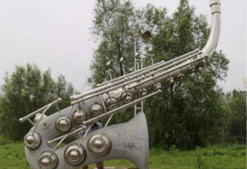 樂山街頭薩克斯雕塑