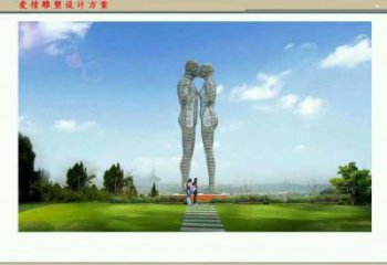 林周鏤空人物雕塑承接，陸地?cái)[件，鐵藝字母人物雕塑制造商