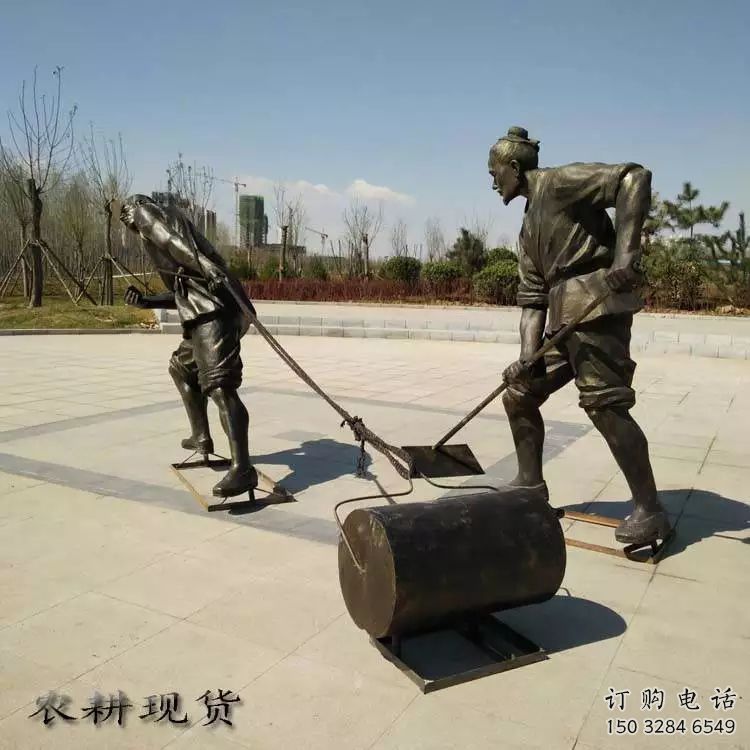 金華民俗農(nóng)夫雕塑