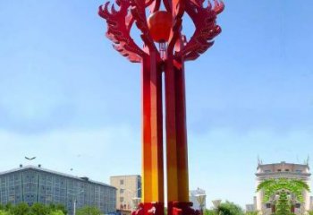 臨滄街道精神堡壘雕塑