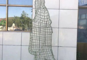 曲靖鏤空孔子雕塑服務商，景觀雕塑，鐵藝校園人物雕塑選定