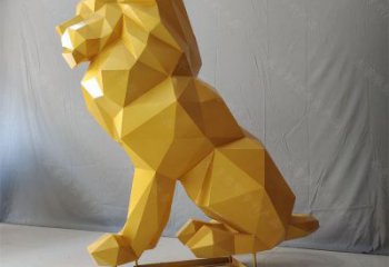 紹興獅子雕塑服務商，動物雕塑，不銹鋼獅子雕塑制作